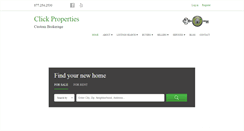 Desktop Screenshot of clickproperties.com